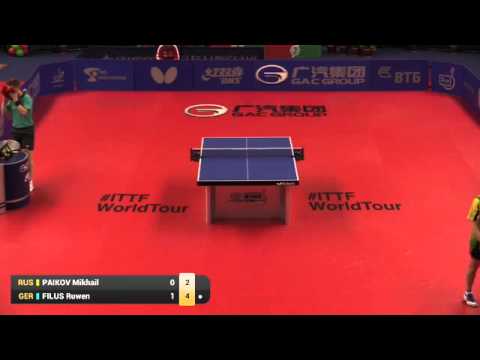 2015 BELARUS OPEN MS R32 PAIKOV Mikhail RUS vs FILUS Ruwen GER