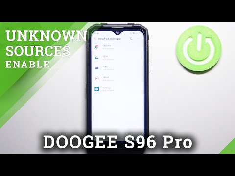 How to Allow Unknown Sources in DOOGEE S96 Pro – Download Apps From Unknown Sources