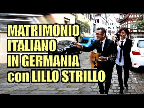 #matrimonioitaliano in Germania con animazione, ballo e musica divertente di Lillo Strillo band
