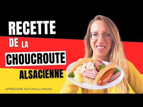 🇩🇪  La recette de la CHOUCROUTE ALSACIENNE