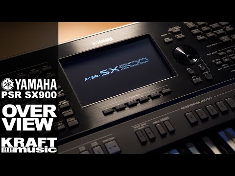 Yamaha PSR-SX900 - Overview with Gabriel Aldort