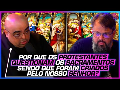 OS SACRAMENTOS da IGREJA CATÓLICA são BÍBLICOS? - PE JOSE EDUARDO E PASTOR TASSOS