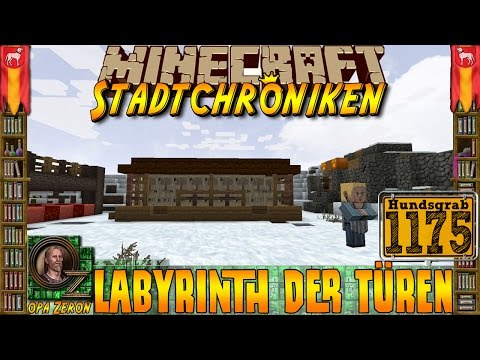 Minecraft #1175 -Stadtchroniken- Labyrinth der Türen [HD+Deutsch]