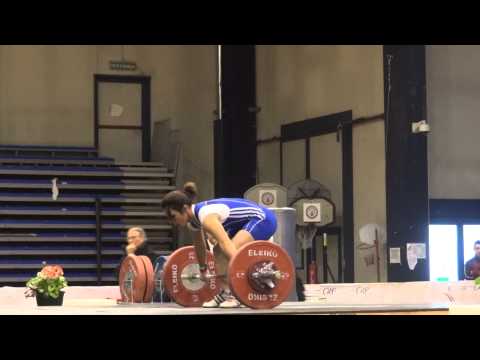 Genny Pagliaro - Sollevamento Pesi - Campionati Italiani Seniores 2013