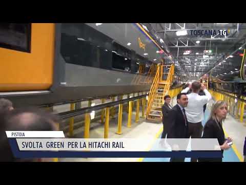 2022-12-19 PISTOIA - SVOLTA  GREEN  PER LA HITACHI RAIL