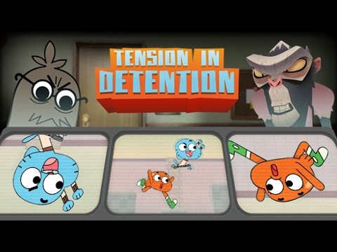 The Amazing World of Gumball: Tension In Detention (Gameplay, Playthrough) Video