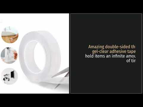 Amazing Nano Tape that is reusable over 600 times!