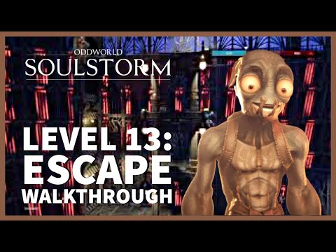 Oddworld Soulstorm 100% Walkthrough Gameplay PS5 | Level 13: All Mudokons, Secret Areas, Royal Jelly