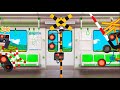 The Railroad Crossing Getting Carried Away Inside An Empty Train