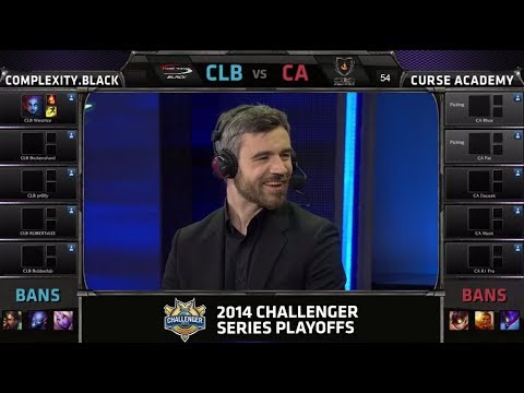 compLexity.Black vs Curse Academy | Game 1 for 3rd place NA Challenger Series Playoffs CLB vs CA G1