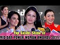 LIVE BHAGYASHREE DIVYA DUTTA KRISHNA SHROFF SHWETA TRIPATHI AMRUTA ATTENDS MID DAY POWER WOMAN