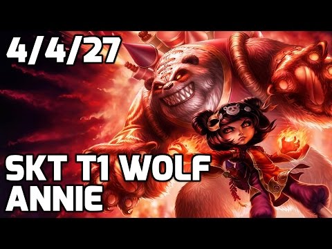 SKT T1 Wolf Annie vs Alistar [Patch 5.11]