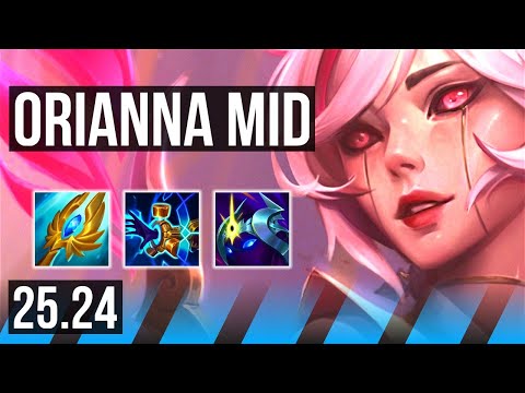 ORIANNA vs VIKTOR (MID) | KR Master | 25.24