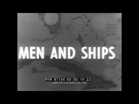 1950s UNITED STATES MERCHANT MARINE RECRUITING FILM   MEN & SHIPS 81154