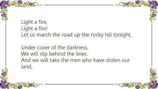 Chris de Burgh - Light a Fire Lyrics