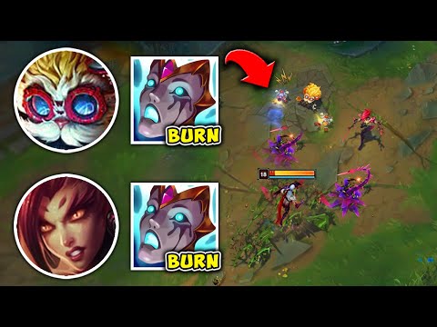 TURN OFF YOUR BRAIN WITH THIS BROKEN BOT COMP (ENDLESS POKE) - League of Legends