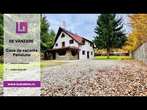 Casa de vacanta 7 camere | Valea Avrigului | teren 1000 mp | video — Video