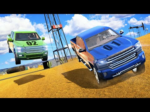 Off-road pickup truck simulator ! Android gameplay