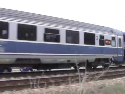 Trenul IR 1655  Bucuresti Nord - Bacau soseste in Bacau (06.04.2018)