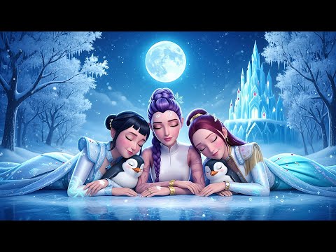 Moonlit Winter Harmony ❄️ | Piano Calm with Rumi, Mira & Zoey
