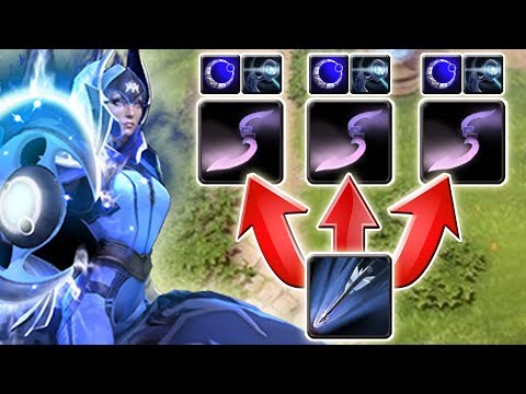 99999 Luna Glaives with Marksmanship Triple Hit Aghanim's Upgrade [4 Passives Rampage] Ability Draft