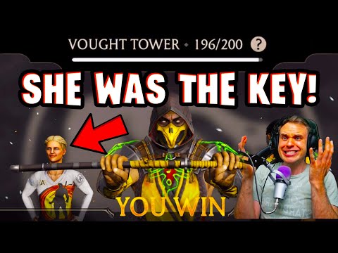 Battle 196 in Vought Tower was INSANE in MK Mobile! Simple Trick on How to Beat It!