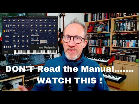 KORG Polysix VST - FULL TUTORIAL, everything you need to know !
