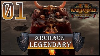 Total War: Warhammer 2 - Archaon the Everchosen - Legendary Mortal Empires Campaign - Episode 1