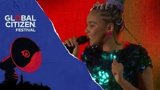 Sho Madjozi Performs Huku | Global Citizen Festival NYC 2018