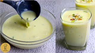 Badam Milkshake Recipe | Homemade Badam Shake | Easy Recipes ER