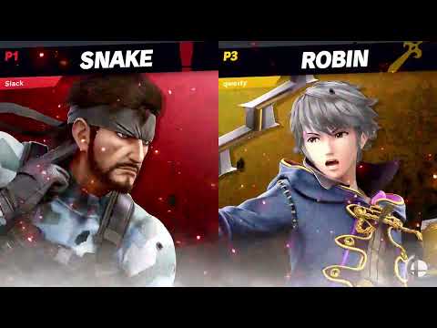 Slack (Snake) vs Xenon (Shulk/Robin) - Smash Ultimate @ LXG 26 - Winners Finals