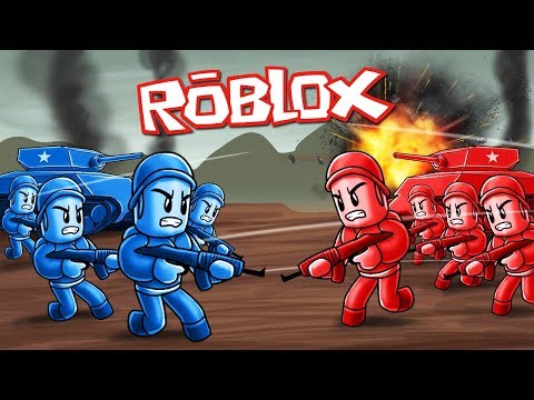 Roblox Movie | Red Army vs Blue Army - Tanks, Helicopters, Soldiers! (Roblox War Game)