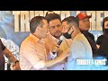BRAWL ALMOST HAPPENS AS JULIO CESAR CHAVEZ SR SHOVES HECTOR CAMACHO JR