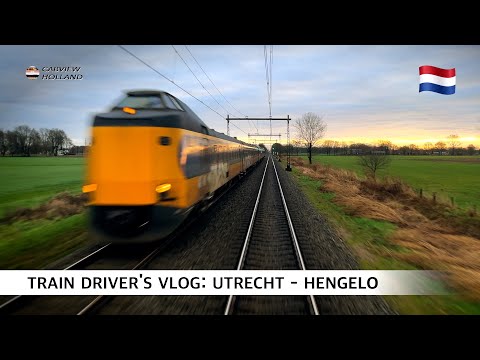 🇳🇱 The Longest Distance between 2 Stations * Ride with me * Utrecht - Hengelo * 2025