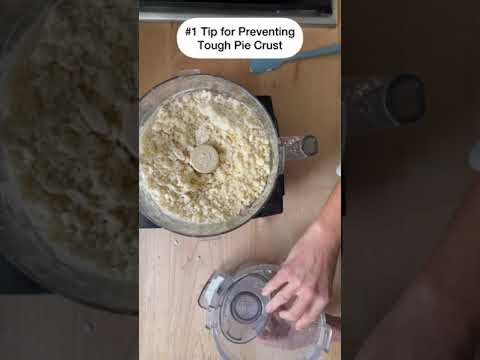 #1 Tip for Preventing Tough Pie Crust