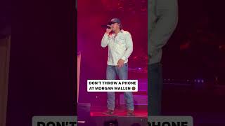 Bye Phone 😂 #morganwallen #countrymusic