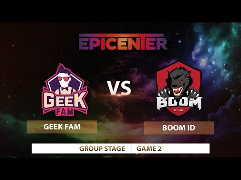 Boom ID vs Geek Fam | Game 2 | EPICENTER XL 2018 SEA Qualifier