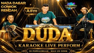 Download lagu Duda karaoke - MAS UD SIDIK nada cowok rendah A#m versi dangdut bangplak  mp3