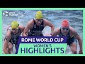 Race Highlights 2024 ROME WORLD TRIATHLON CUP Women
