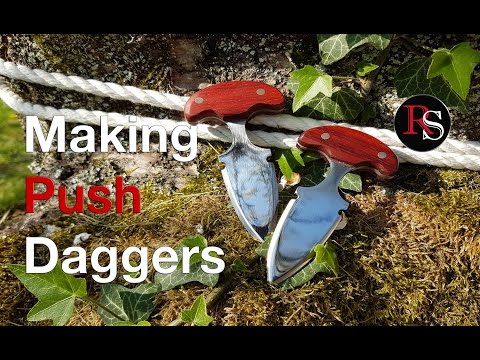 Knife Making - Making A Push Dagger Video