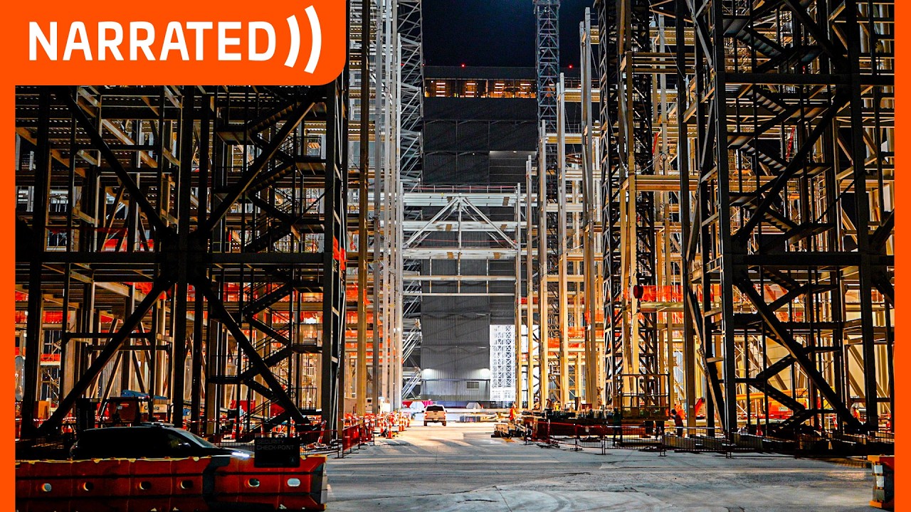 "The Gigabay Steel Jungle Gym" | SpaceX Starbase