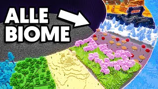 Ich habe ALLE BIOME in Survival Minecraft gebaut!