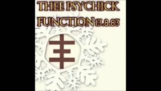 Psychic TV Thee Psychic Function