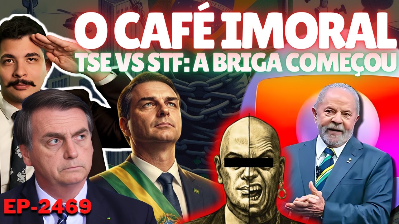O Café IMORAL de LULA é o Retrato da PODRIDÃO + TSE vs STF: A Briga COMEÇOU + É Golpe ou Eleição?