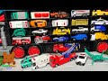 Big Black Car Carrier Collects Diecast Vehicles Kuma S Bear Kids