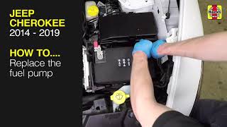 How to Replace the fuel pump on the Jeep Cherokee 2014 to 2019