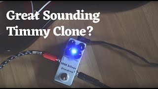 Video thumbnail for Great Sounding Timmy Clone? Mosky MM Silver Overdrive by Sonic Circuitry