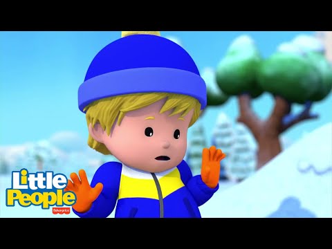 Finding The Snow Creature! ⭐️@Little People – Fisher Price ⭐ New Season! ⭐ - Kids TV Series, Kingdom Kids Zone - Little People - Fisher Price
