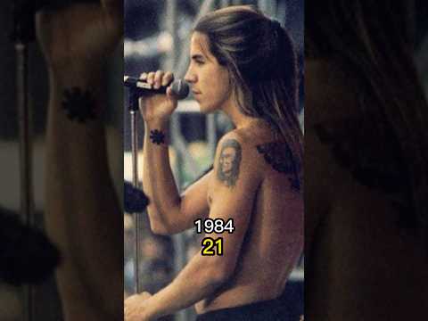 Red Hot Chili Peppers Then and Now 1984 vs 2025#rhcp #funkrock  #thenandnow #80smusic #anthonykiedis