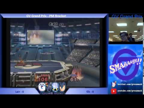 GVGP - Lain (Falco/Fox) Vs. fZk (Diddy Kong) PM Bracket